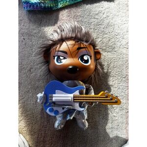 Sing 2 Riff Ash Plush Toy Rockin Interactive Musical Hedgehog 12 Inch
